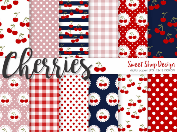 Digital Paper Cherries: A Versatile Solution for Creative Projects