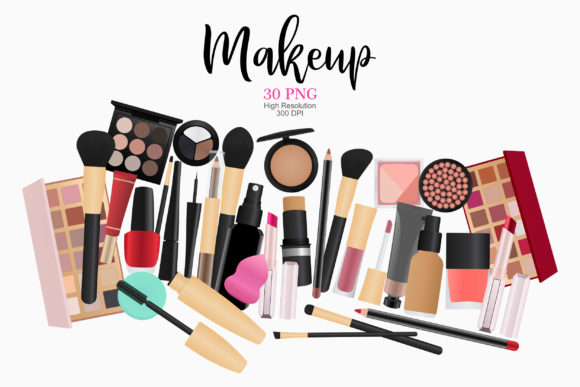 Makeup Clip Art, Beauty Clip Art: A Versatile Resource for Creative Projects