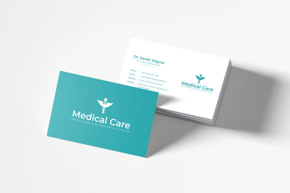Medical Minimal Business Card Template
