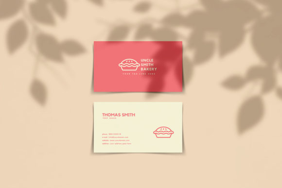 Minimal Bakery Business Card Template